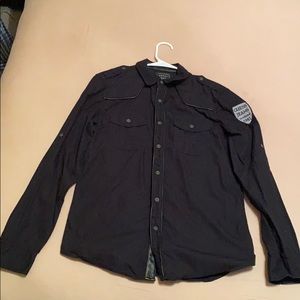 Black casual GUESS shirt